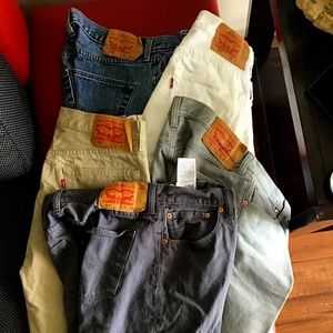 Levi’s Mens 501 jeans